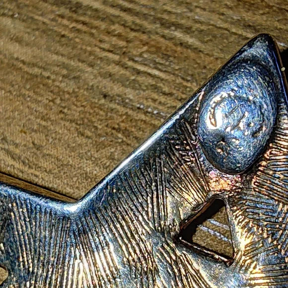 Beautiful Heavy Sterling Silver Star of David       Pendant - Picture 3 of 6